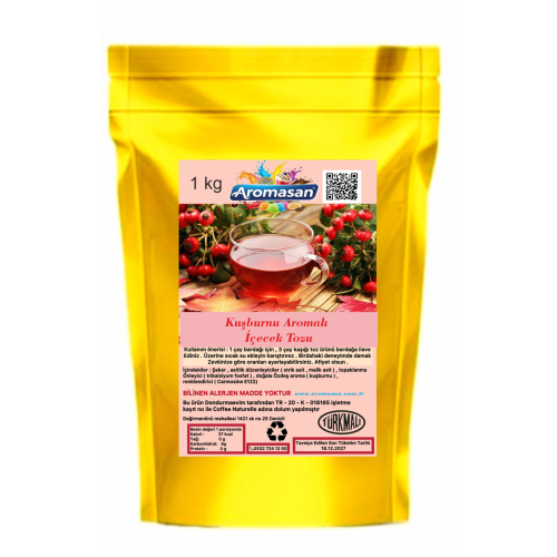 Kuşburnu Aromalı İçecek Tozu 1 kg ürün görseli