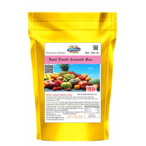 Tutti Aromalı Dondurma Bazı 250 gr ürün görseli