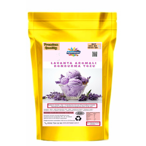 Lavanta Aromalı Dondurma Bazı 250 gr ürün görseli