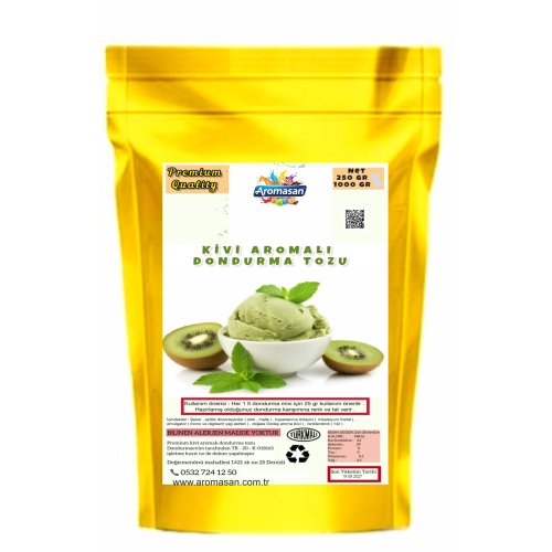 Kivi Aromalı Dondurma Bazı 250 gr ürün görseli