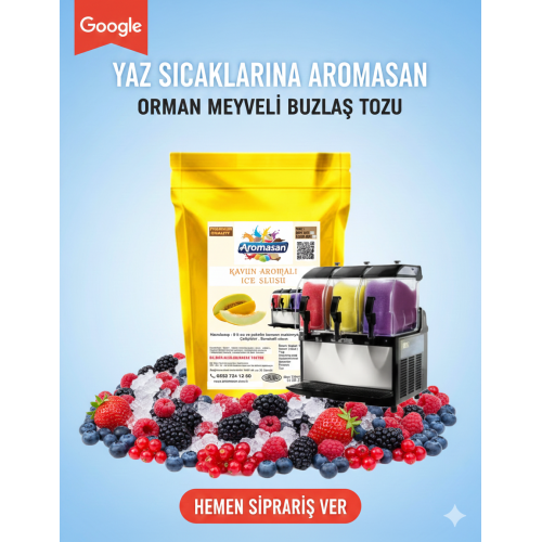 Orman Meyveli Buzlaş Tozu (Mavi Renk) 1250 gr ürün görseli