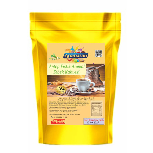 Antep Fıstık aromalı Dibek Kahvesi 1 kg ürün görseli
