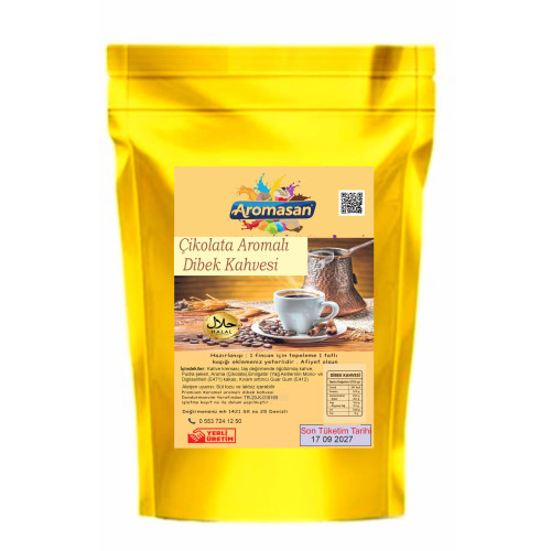 Çikolata Aromalı dibek Kahvesi 1 kg ürün görseli