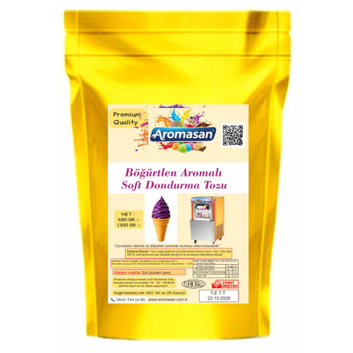 Böğürtlen Aromalı Soft Dondurma Tozu 1300 g ürün görseli