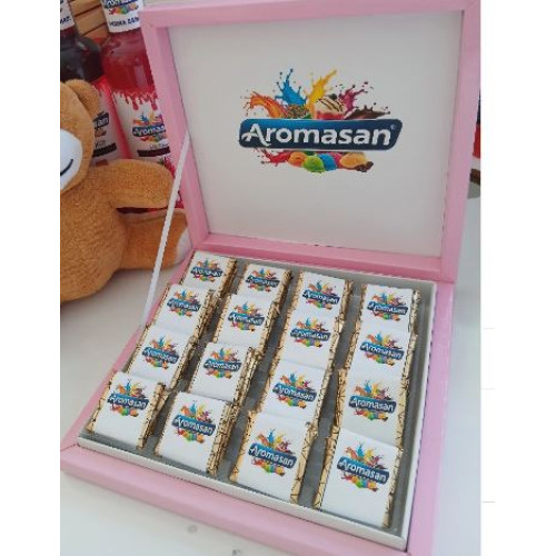 50 adet Logo Baskılı Çikolata – Kurumsal Prestijin Tatlı Yansıması ürün görseli