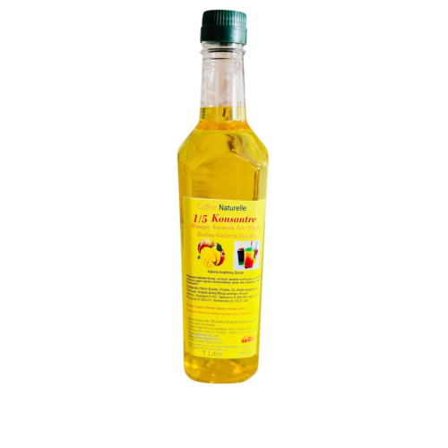 6×1 Litre Mango Aromalı Konsantre Şurup – 1’e 9 Sulandır, Her Şişeden 10 Litre Buzlaş! – Coffee Naturelle ürün görseli