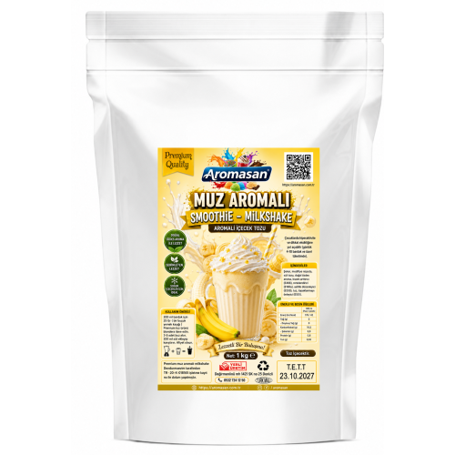 Muz milkshake Smootie 1 kg ürün görseli